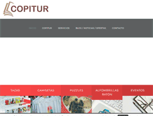 Tablet Screenshot of copitur.com